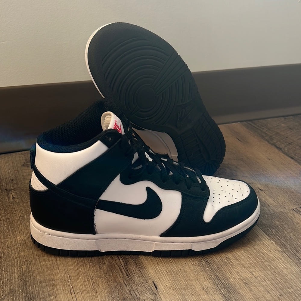 Nike dunk high panda womens 7.5